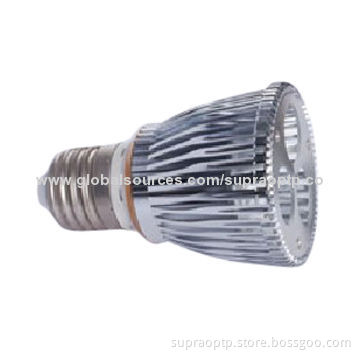 LED Spotlight with Silver White Shell, 5W Power Consumption and 45 Degrees Beam Angle